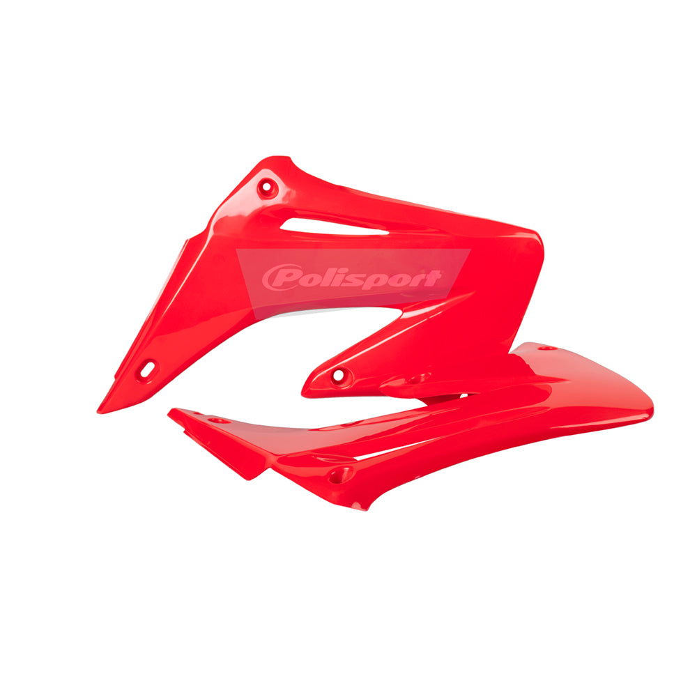 Polisport Rad Radiator Scoops Tank Panels For Honda CR 125R OEM Color Red CR 04 2002-2007
